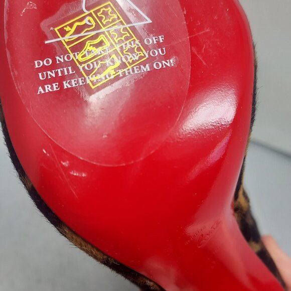 Christian Louboutin Astrilarge Leopard Hair Heel Boot - Picture 9 of 11